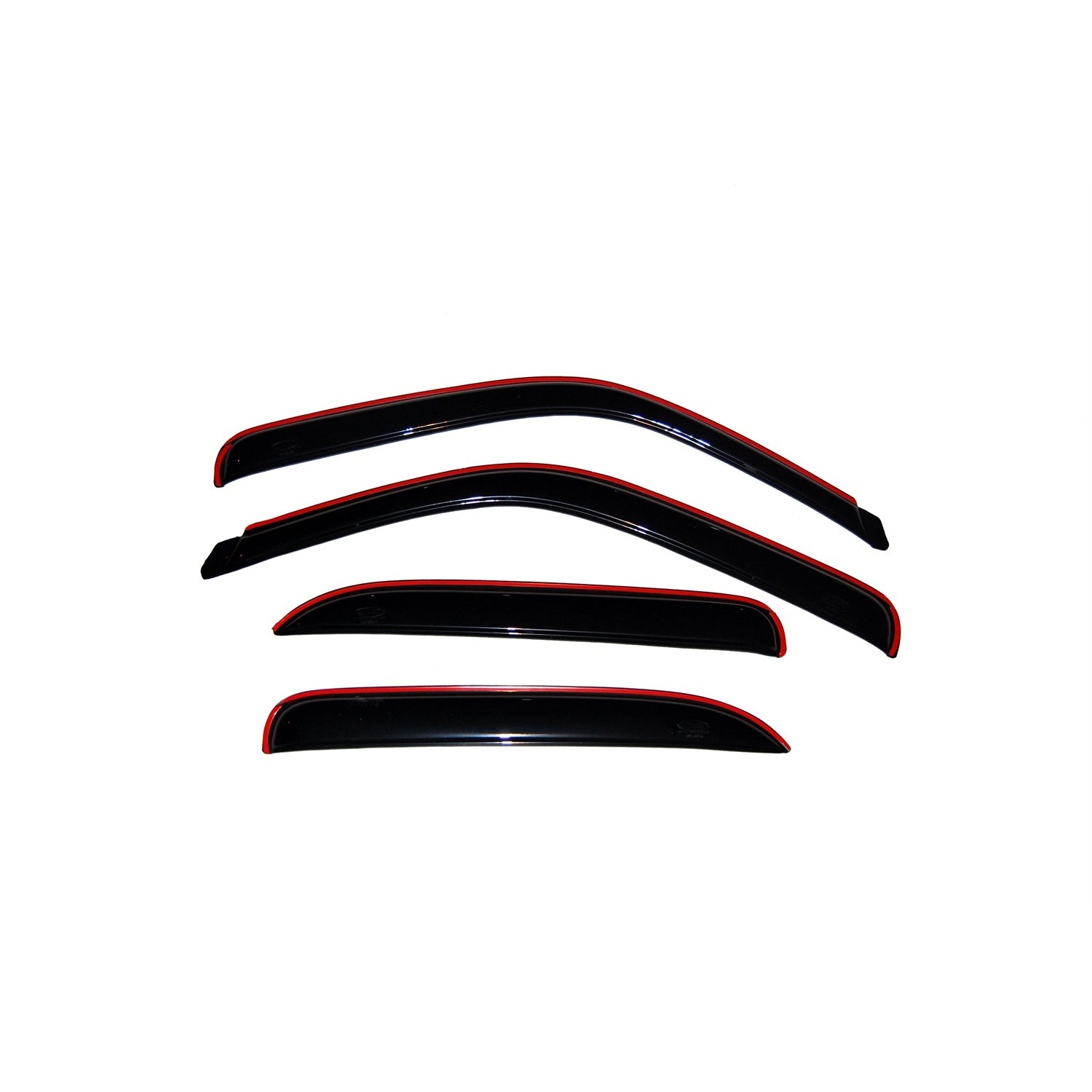 Lund Front / Rear In-Channel Ventvisor - Stick-On - Dark Smoke - GM Fullsize SUV 2000-06