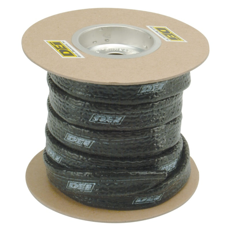 DEI Fire Sleeve - 5/8 in ID - 25 ft - 16 in Fire Tape - Black