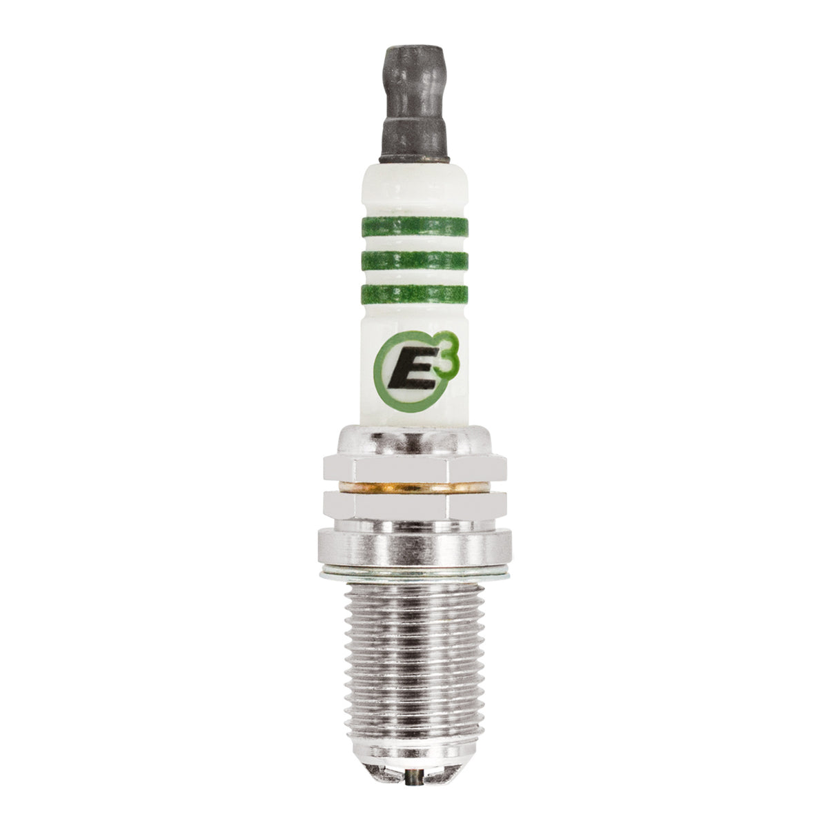 E3 14 mm Thread Spark Plug - 0.750 in Reach - Gasket Seat - Non-Resistor