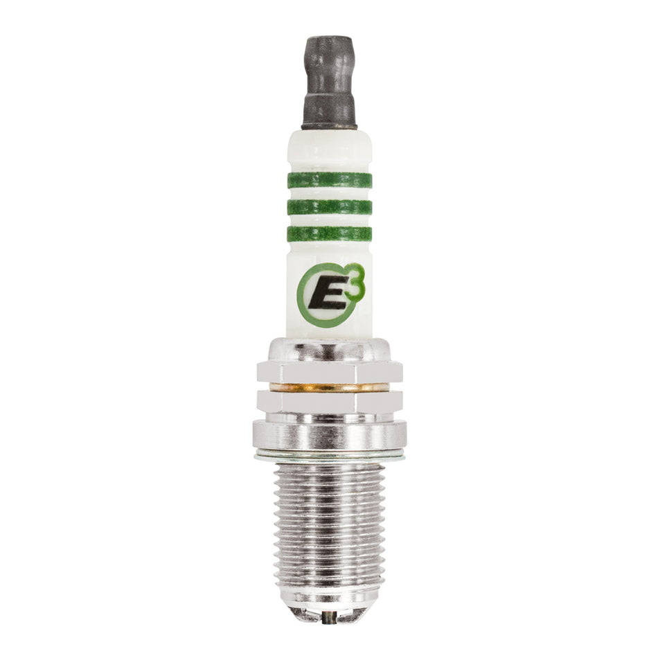 E3 14 mm Thread Spark Plug - 0.750 in Reach - Gasket Seat - Non-Resistor