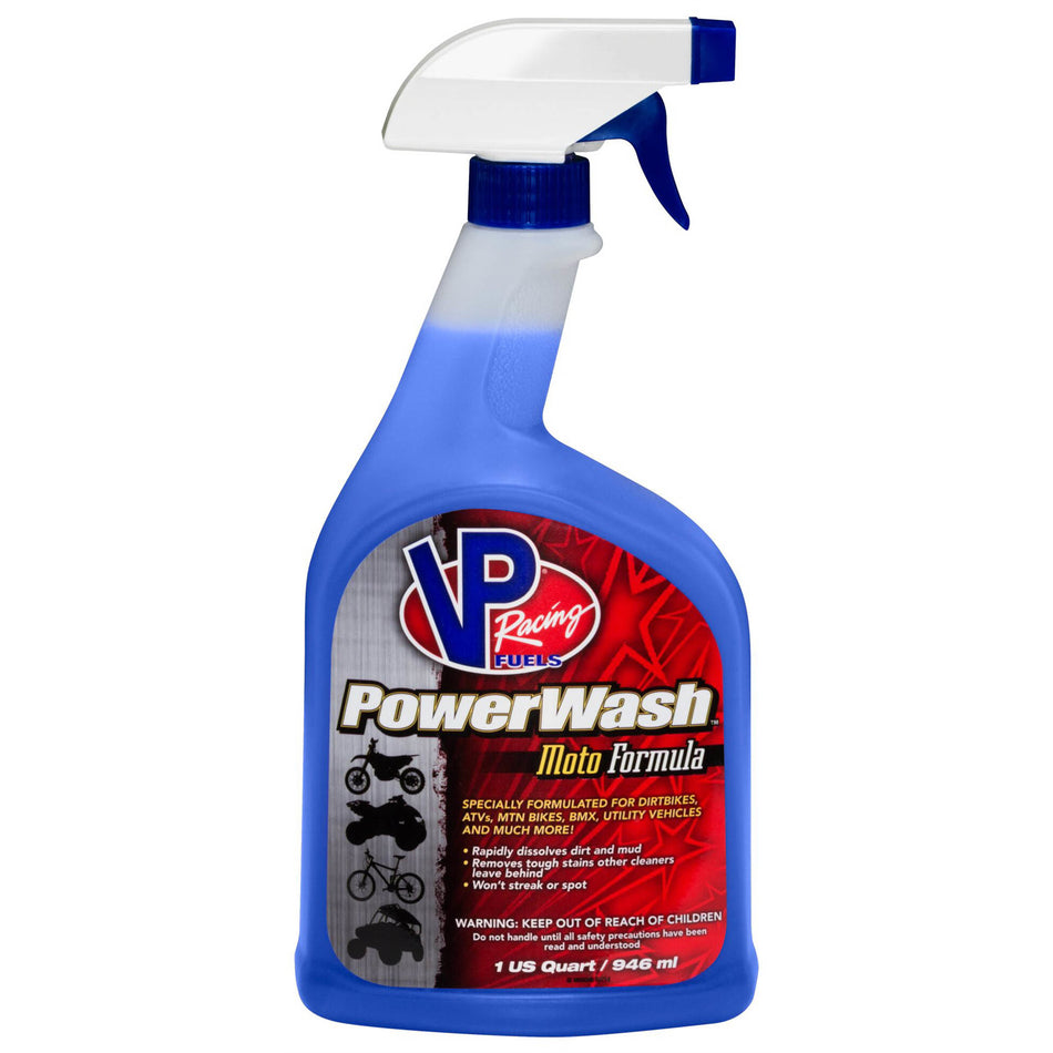 VP Racing PowerWash Car Wash Soap - Concentrate - 1 Qt. Spray Bottle