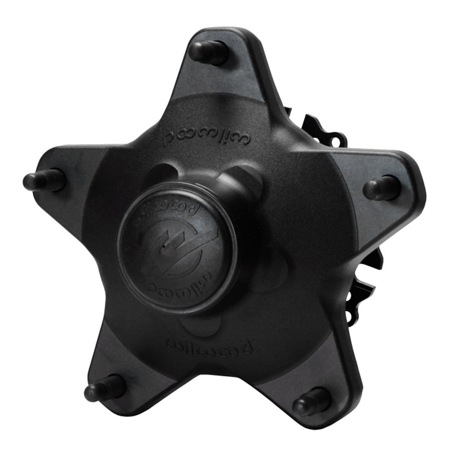 Wilwood Starlite 55XD Wide 5 Hub - Front - Coarse Stud - Snap-Cap w/ Hubcap