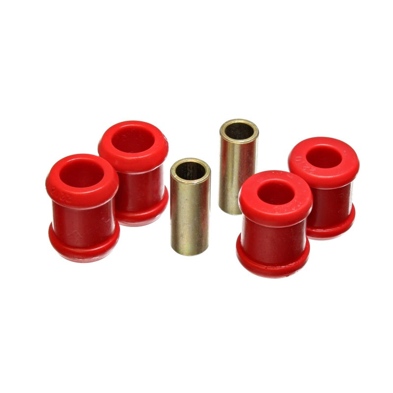 Energy Suspension Shock End Bushing - Rear - Polyurethane/Steel - Red - GM Fullsize Truck 1988-98