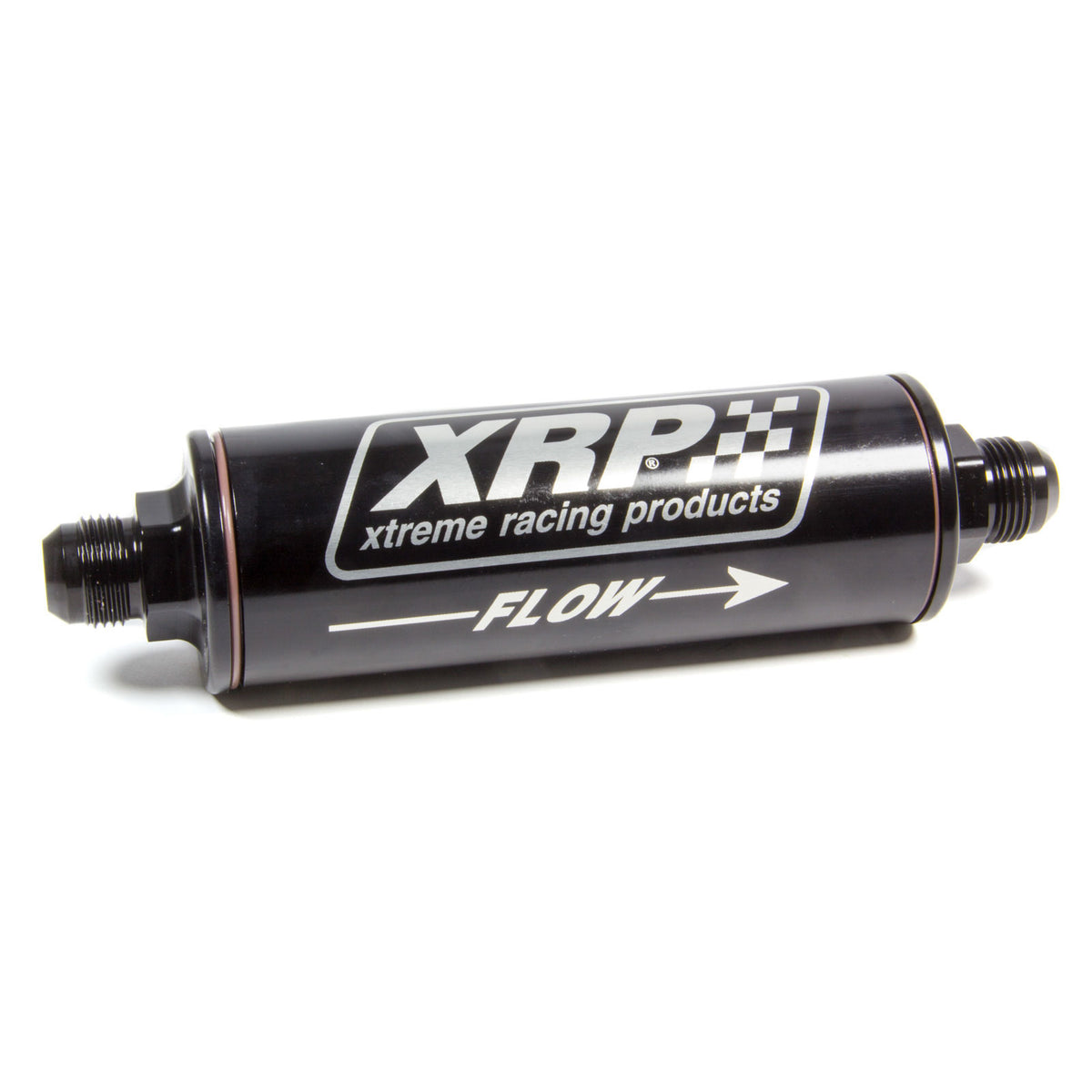 XRP Inline Oil Filter 12 AN Inlet/Outlet 9.600" Length Requires Filter - Aluminum