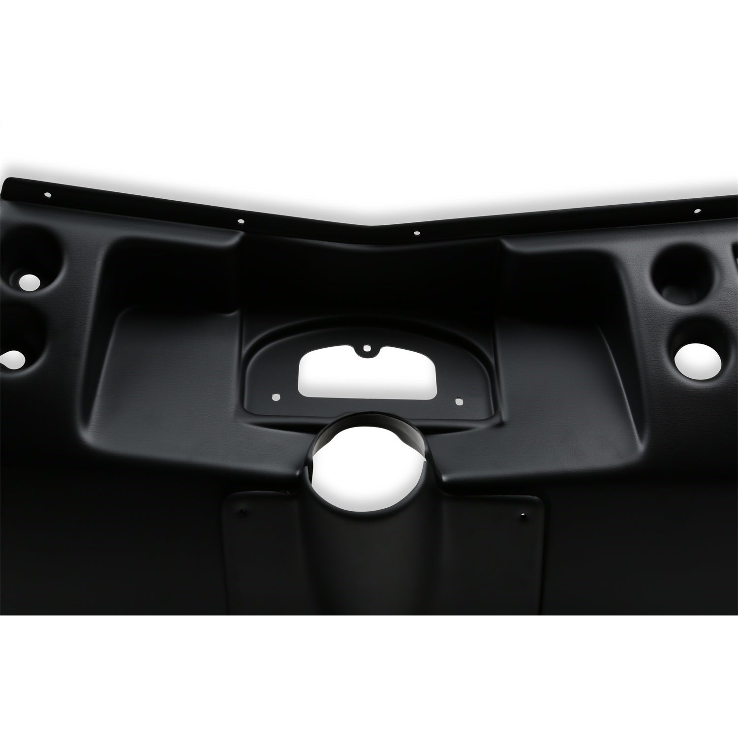 Holley EFI Racepak Dash Bezel - Black - GM A-Body 1968