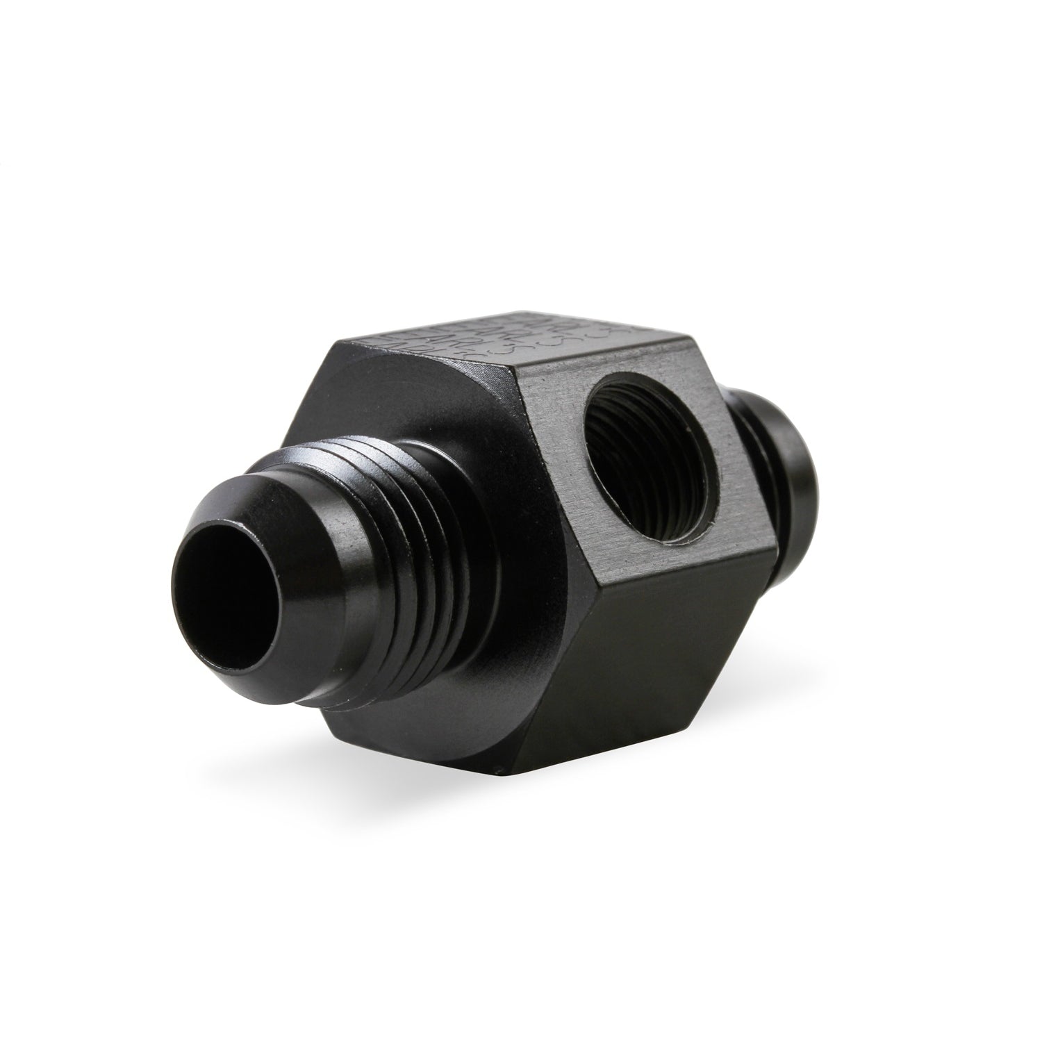 Earl's Products Gauge Adapter Fitting Straight 6 AN Male to 6 AN Male 1/8" NPT Gauge Port
