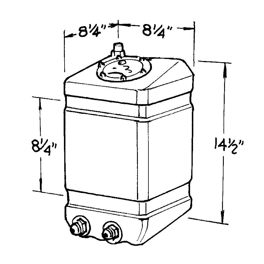 Jaz 3 Gallon Drag Race Cell