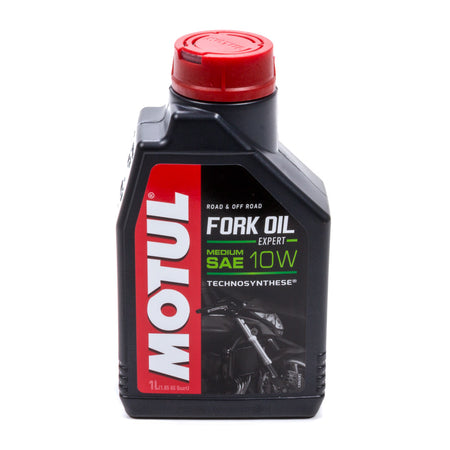 Motul Fork Oil Expert Medium Shock Oil 10W Semi-Synthetic 1 L - Each