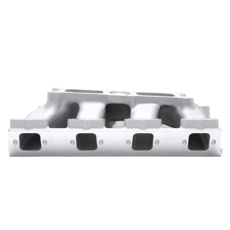 Edelbrock Dual Quad Intake Manifold Dual Competition EFI Flange Single Plane Aluminum - Natural