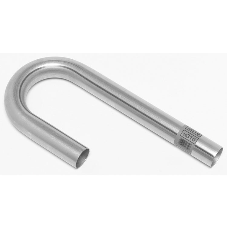 Dynomax 2" Aluminuminized J-Bend Pipe 3.5 Radius 16 Gauge