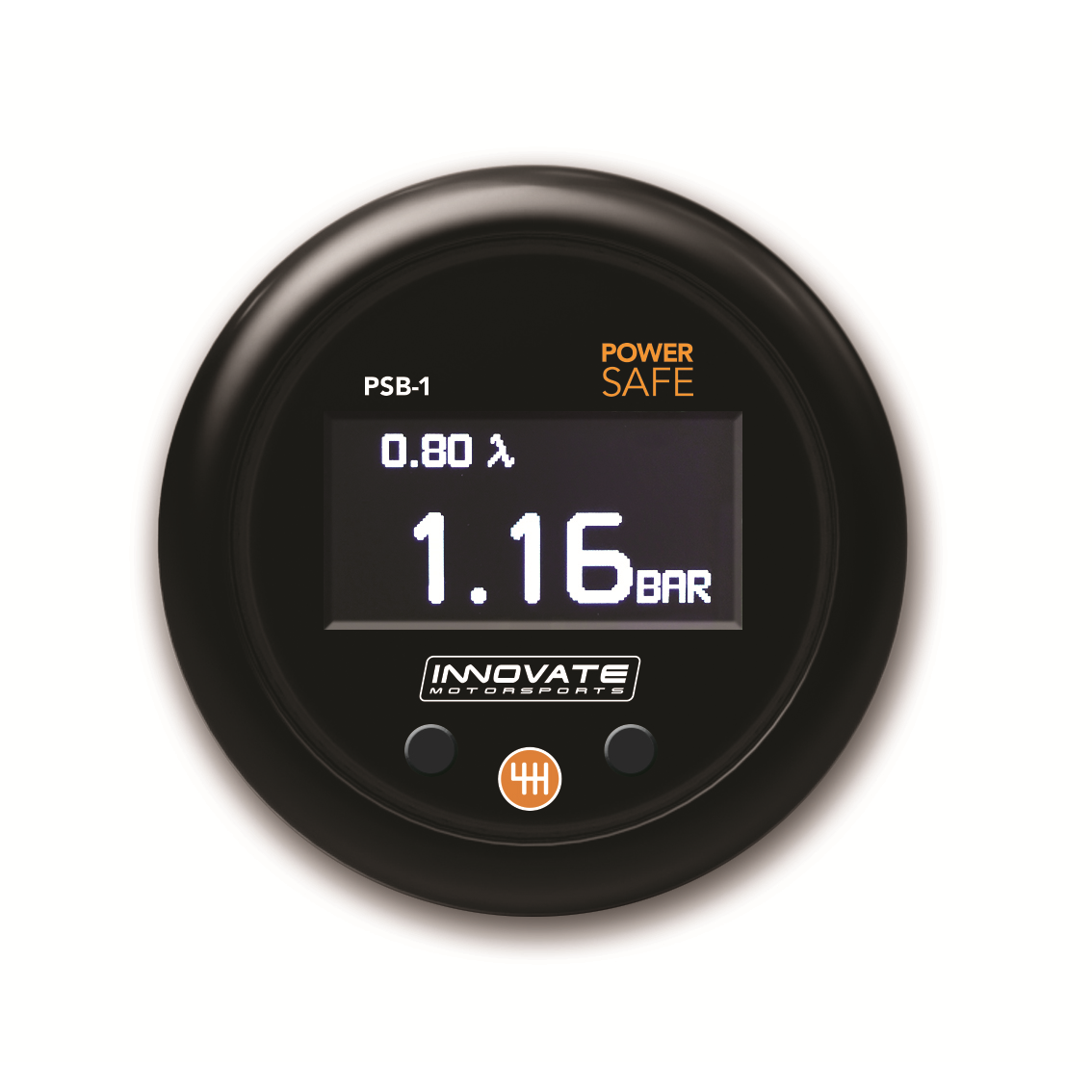 Innovate Motorsports Digital PSB-1 PowerSafe Gauge Kit - Boost / Wideband O2 - Multifunction