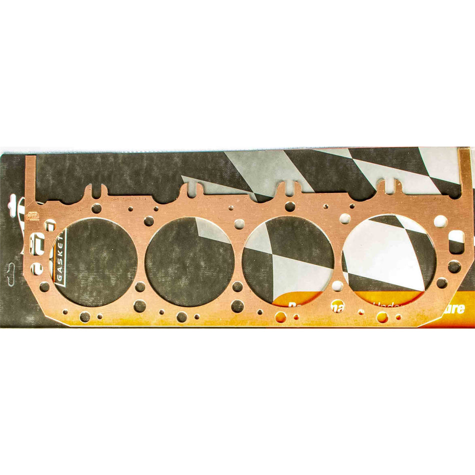 SCE Pro Copper Cylinder Head Gasket - 4.520 in Bore - 0.043 in Compression Thickness - Copper - Big Block Chevy P135243