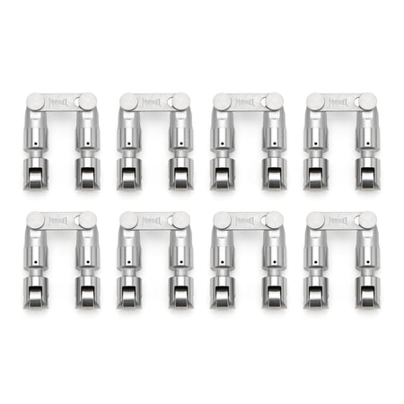 Morel Mechanical Roller Lifter - 0.842 in OD - 0.300 in Taller - Link Bar - Small Block Chevy (Set of 16)