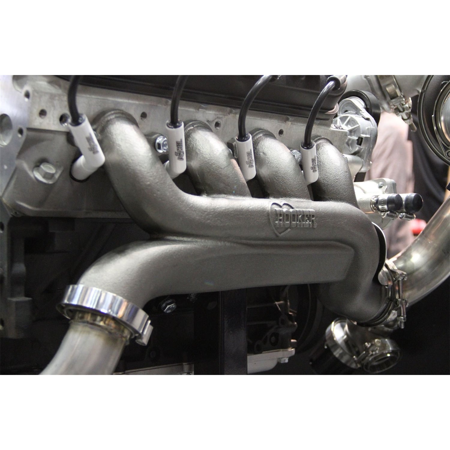 Hooker BlackHeart Exhaust Manifolds Set LS Turbo