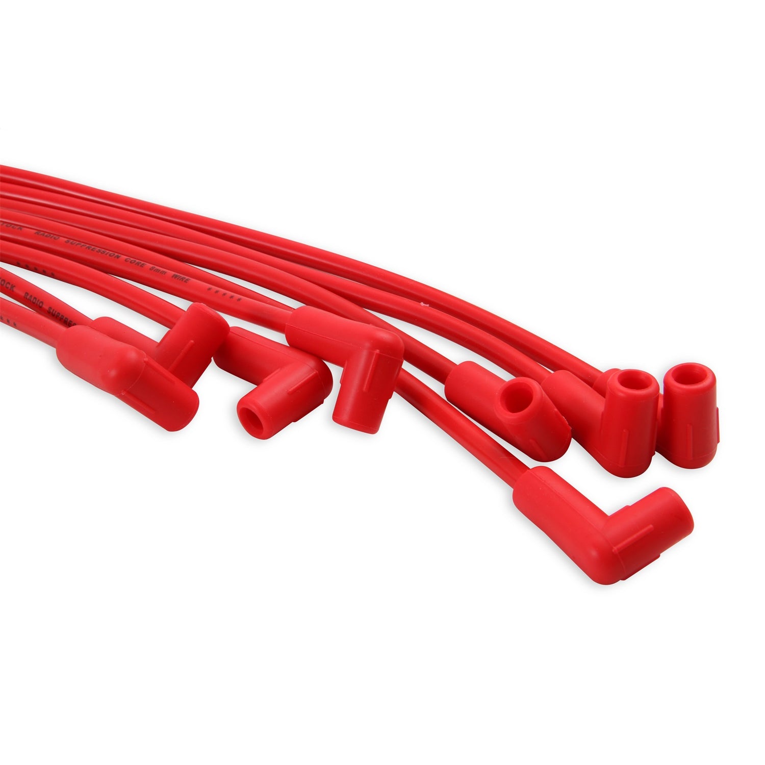 ACCEL Super Stock Spiral Core 8 mm Spark Plug Wire Set - Red