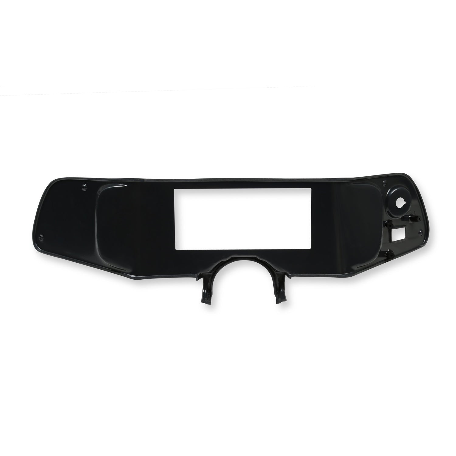 Holley EFI 6.86 in Dash Bezel - Black - GM F-Body 1970-78