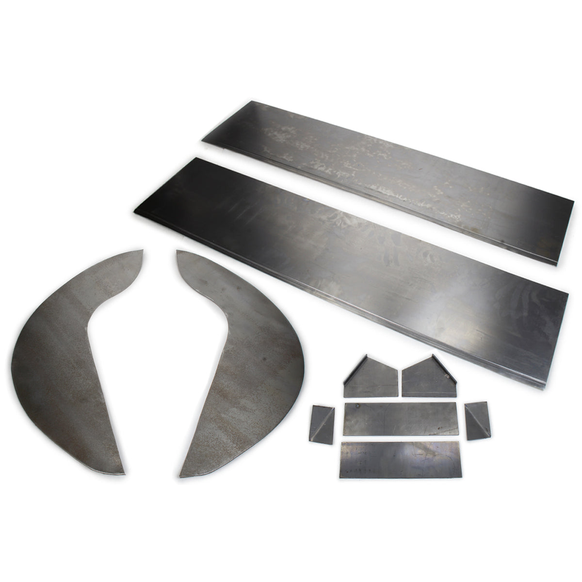 Chassis Engineering Wheel Tubs - 24 Gauge - Steel - Ford Mustang - (Pair)