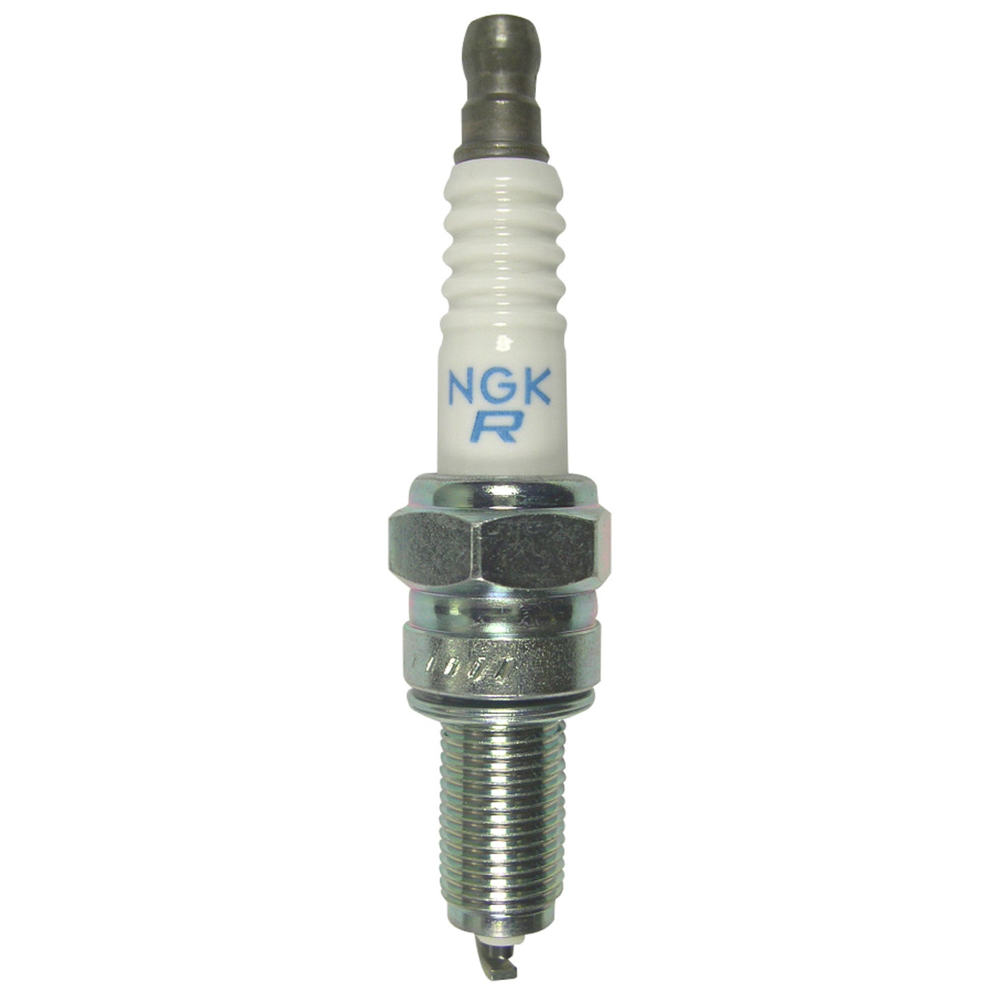 NGK Standard Spark Plug 10 mm Thread 0.749 in Reach Gasket Seat - Stock Number 7411
