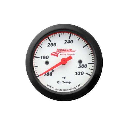 Longacre AccuTech Sportsman Oil Temp Gauge - 100-320 F