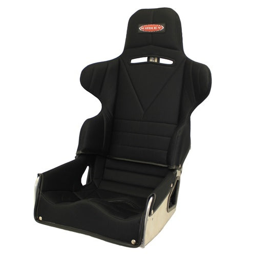 Kirkey 65 Series Adjustable Road Race Seat w/ Cover - Black - 18.5"