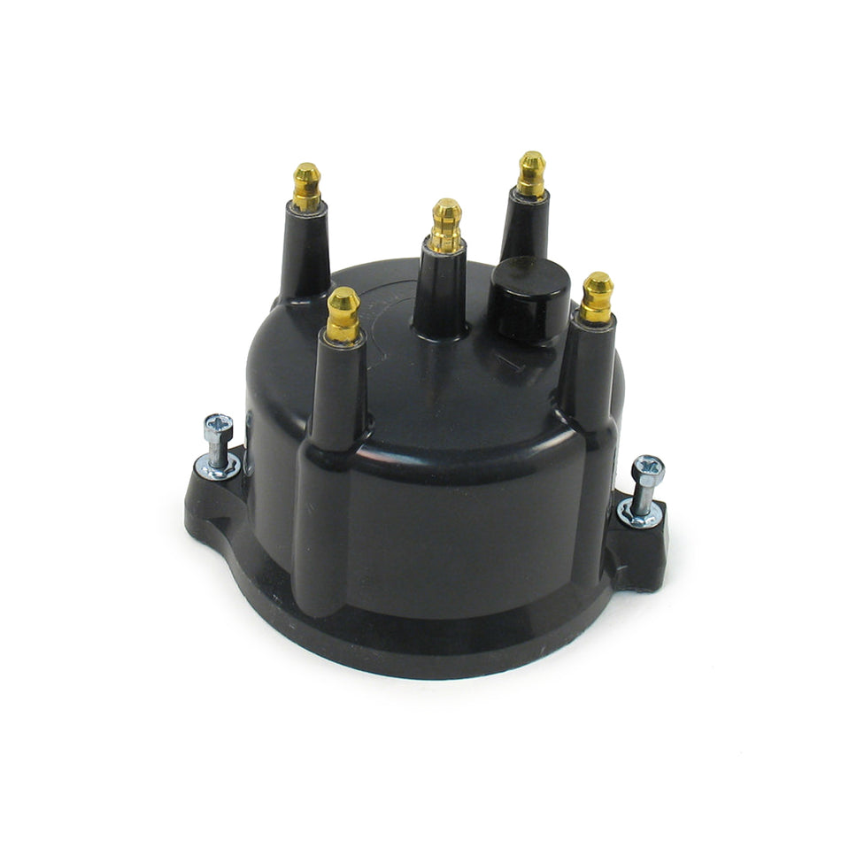 PerTronix Distributor Cap - 4 Cylinder Billet Black