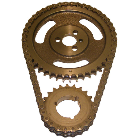 Cloyes Heavy Duty Double Roller Timing Chain Set - 3 Keyway Adjustable - Small Block Chevy