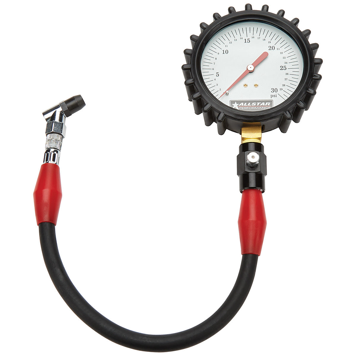 Allstar Performance 4" Tire Pressure Gauge - 0-30 PSI