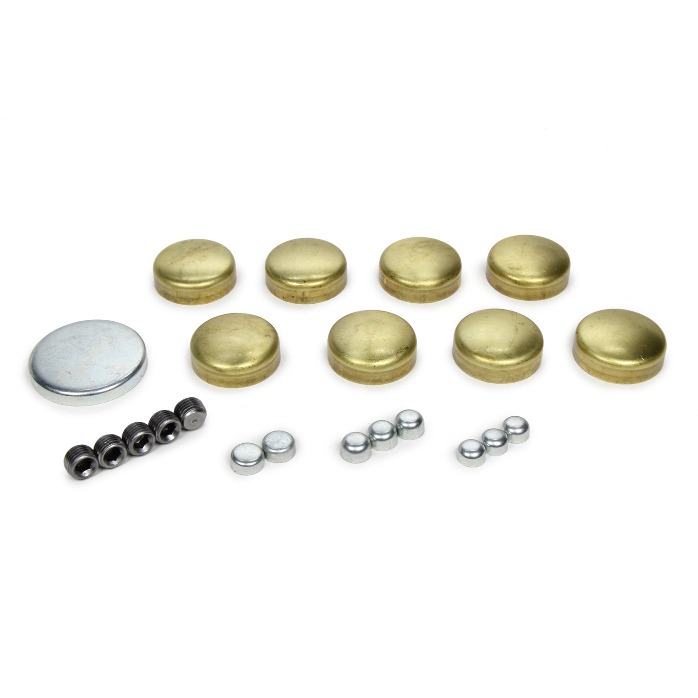 Pioneer Freeze Plug Kit - Complete Engine - Brass - SB Chevy