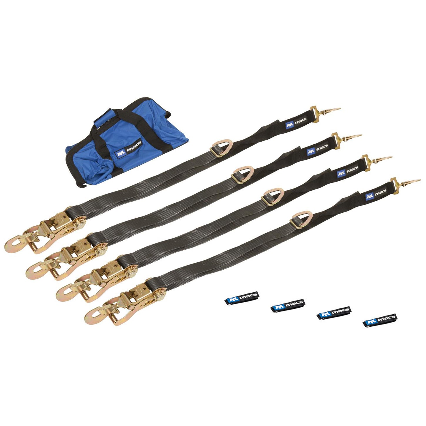 Mac's Super Pack - 8 Foot with Direct Hook Ratchets