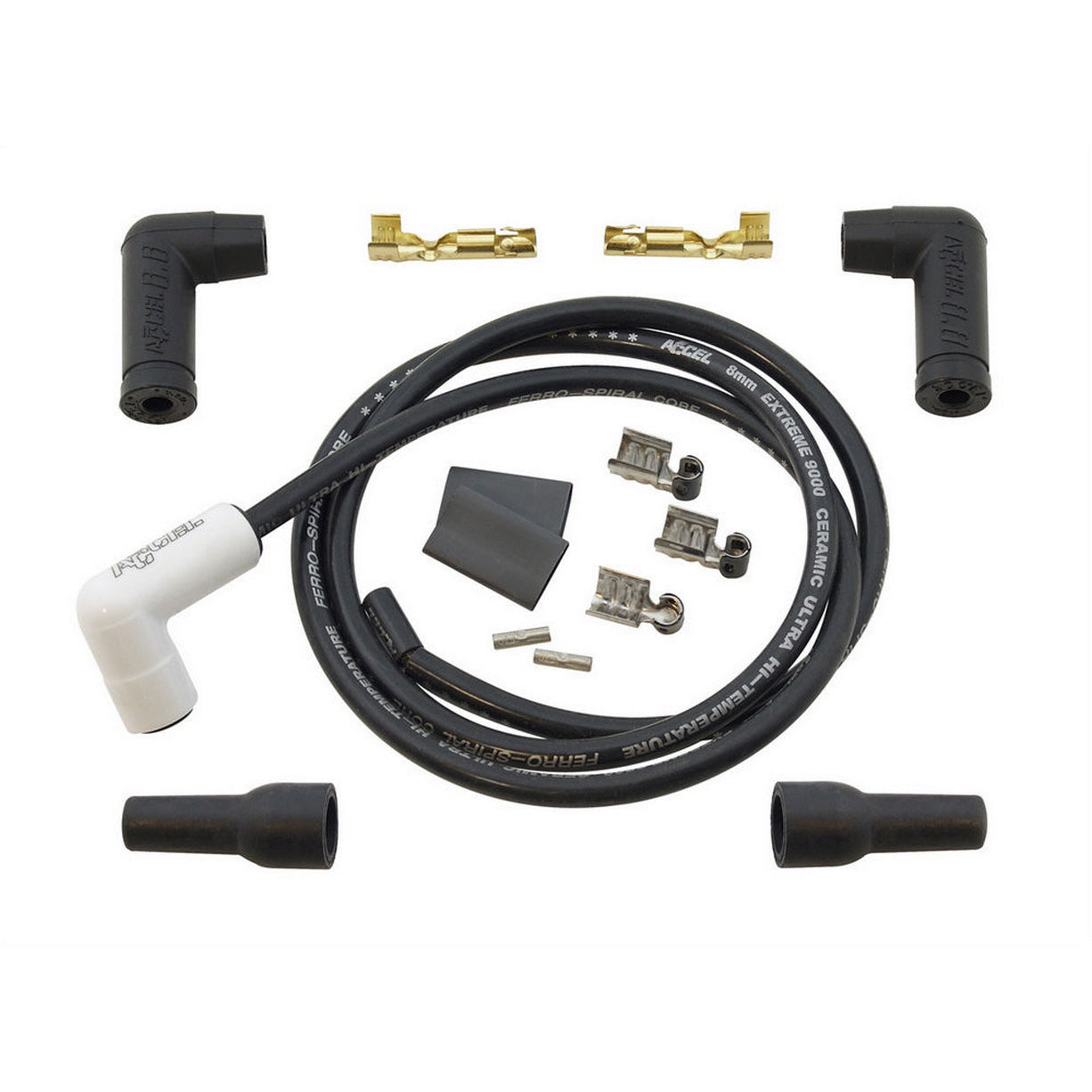 ACCEL Extreme 9000 Spark Plug Wire - Custom Fit - Single Wire Replacement Lead