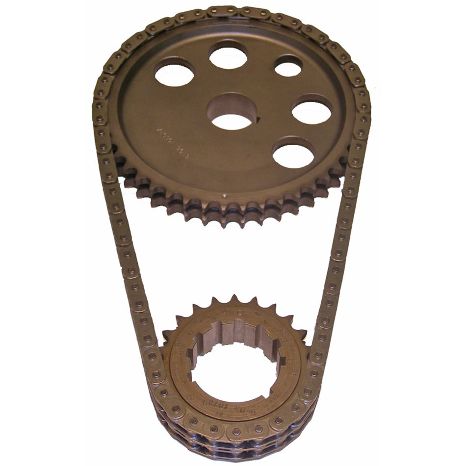 Cloyes Premium Race True Roller Double Roller Timing Chain Set - 3 Keyway Adjustable - 0.005 in Shorter - Small Block Mopar