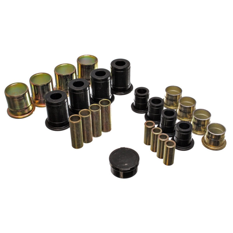 Energy Suspension Hyper-Flex Front Lower / Upper Control Arm Bushing - Black - Chevy Vega 1971-80