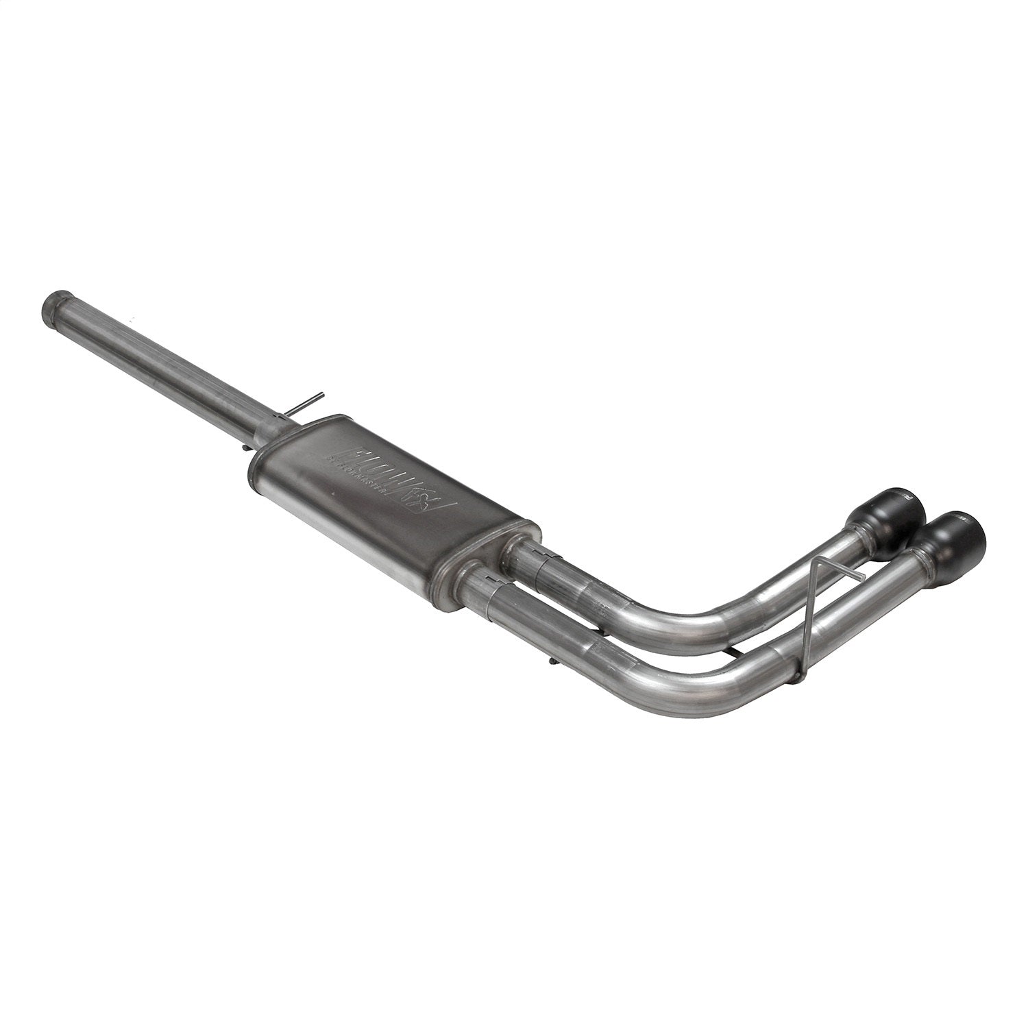 Flowmaster FlowFX Exhaust System - Cat-Back - 2-1/2" Diameter - Side Exit - Dual 4" Black Tips - Stainless