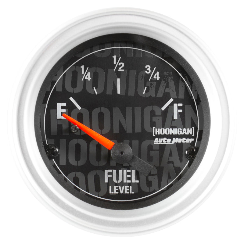 Auto Meter 2-1/16" Fuel Level Gauge - Hoonigan Series