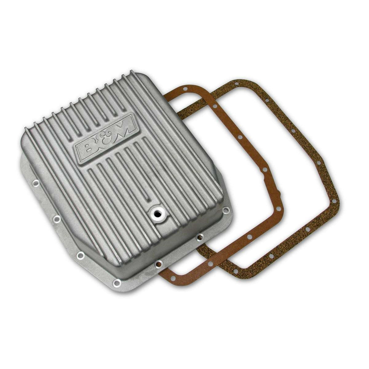 B&M Deep Sump Transmission Pan Adds 3.0 qt Capacity Aluminum Natural - AOD/AODE/4R70W