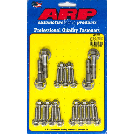 ARP Hex Head Oil Pan Bolt Kit Stainless Polished Mopar Modular Hemi - Kit