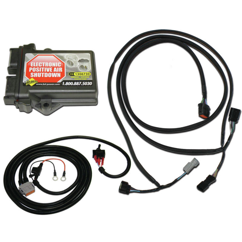 BD Diesel E-PAS Shutoff Valve - Positive Air Shutoff - Wiring Harness - GM Duramax 3.0L 2019-22