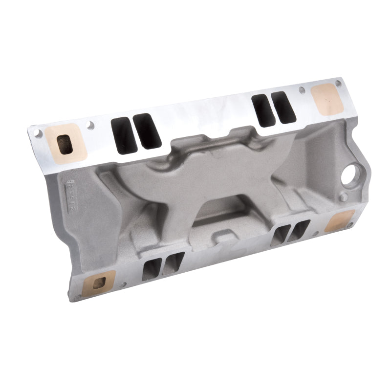 Edelbrock Performer RPM Marine- Square Bore Intake Manifold Dual Plane Aluminum Natural - Vortec
