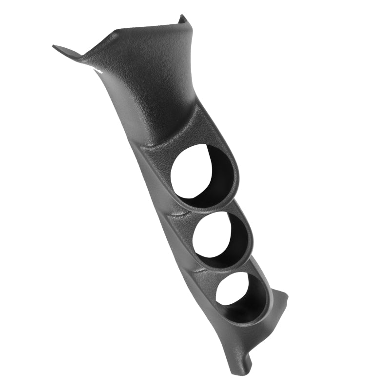 Auto Meter Pillar Gauge Pod - Three 2-1/16 in Diameter Gauges - Black - GM Fullsize Truck 1995-98