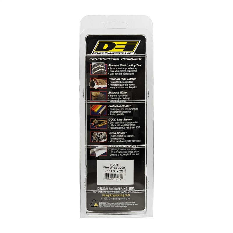 DEI Fire Wrap 3000 - 1" x 2 Ft.