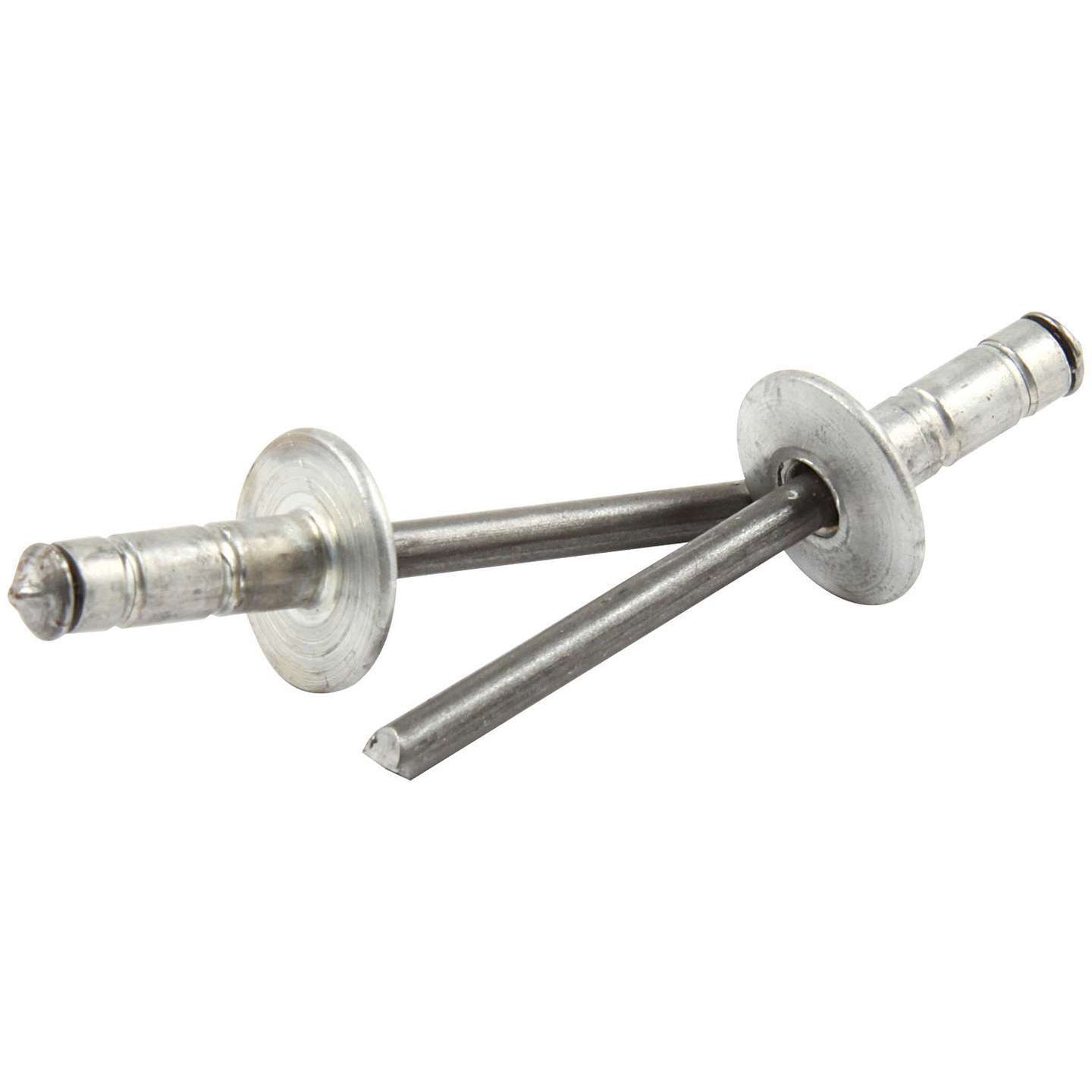 Allstar Performance 3/16" Medium Head Multi-Grip Range Rivets - (250 Pack)