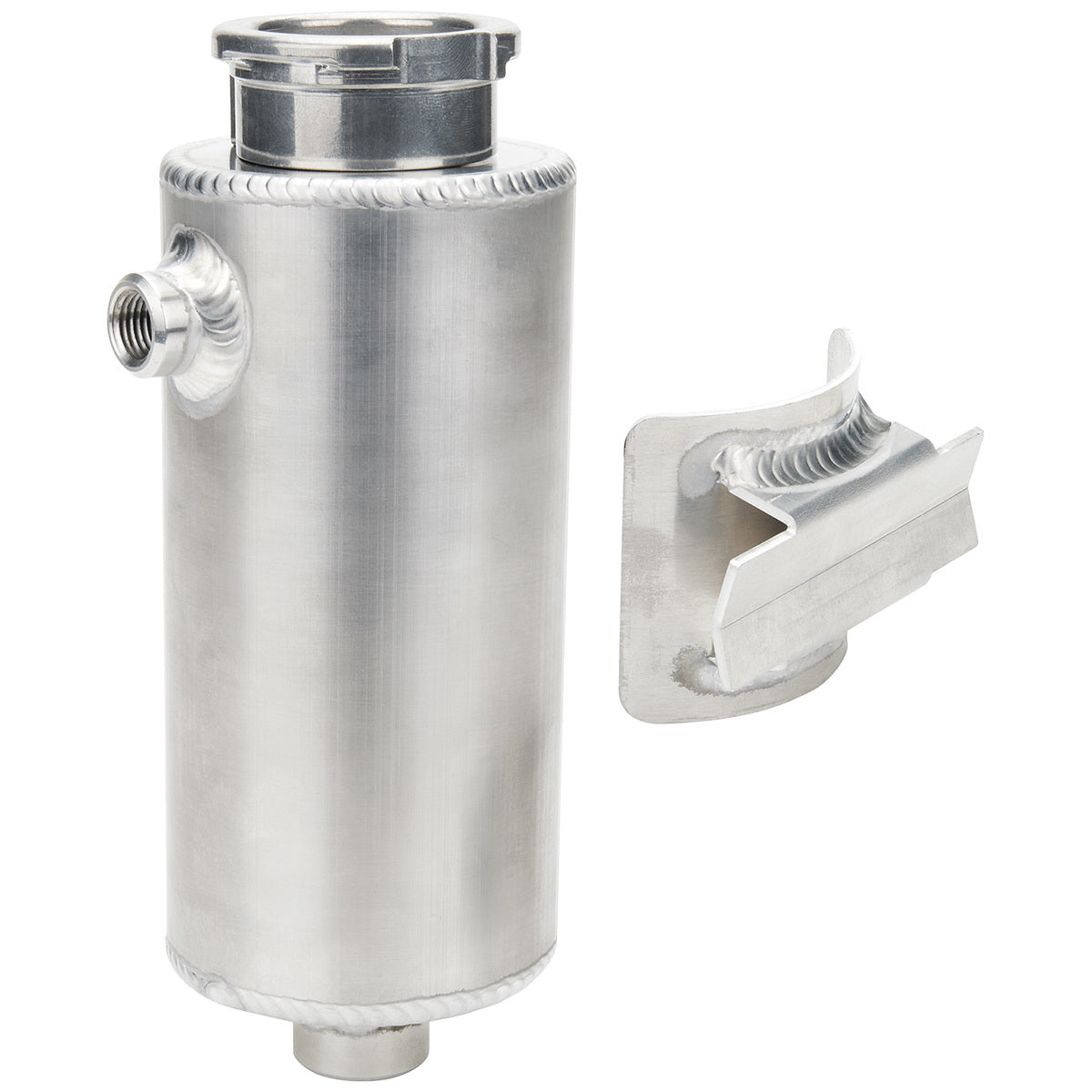 Allstar Performance Aluminum Radiator Expansion Tank w/ Filler and Bracket