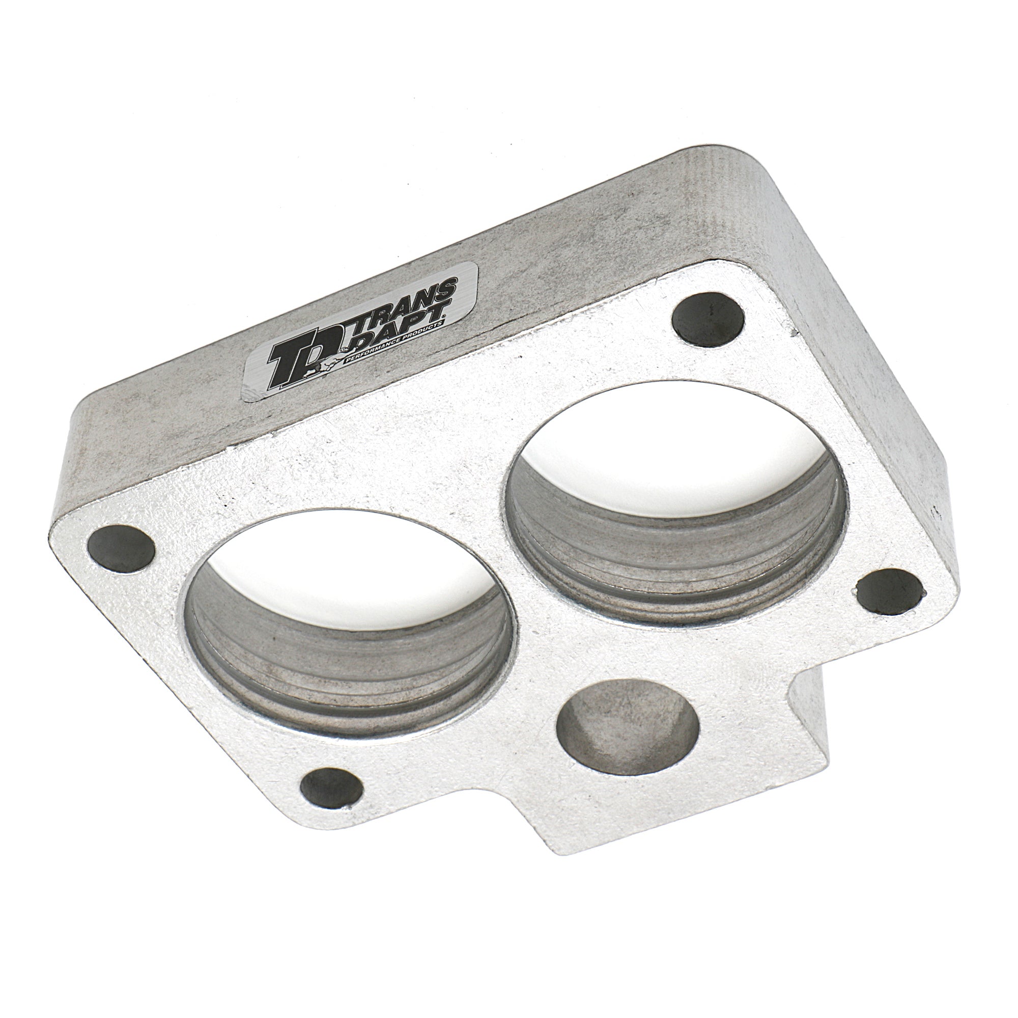 Trans-Dapt Torque-Curve Throttle Body Spacer - 1 in Thick - Small Block Mopar / V6 - Dodge Ram Fullsize Truck 1992-2002
