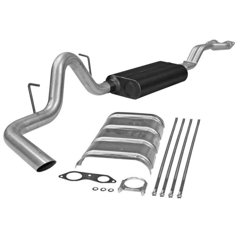 Flowmaster Force II Single Exhaust System - 1996-99 Chevy Tahoe/GMC Yukon 5.7L