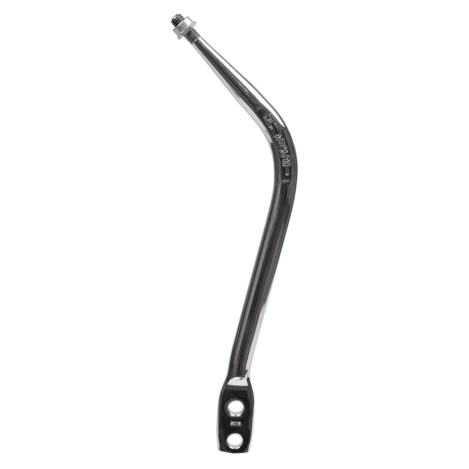 Hurst Shifters Competition Plus Round Shifter Stick Single Bend 11-1/8" 3/8-16" Thread - Steel