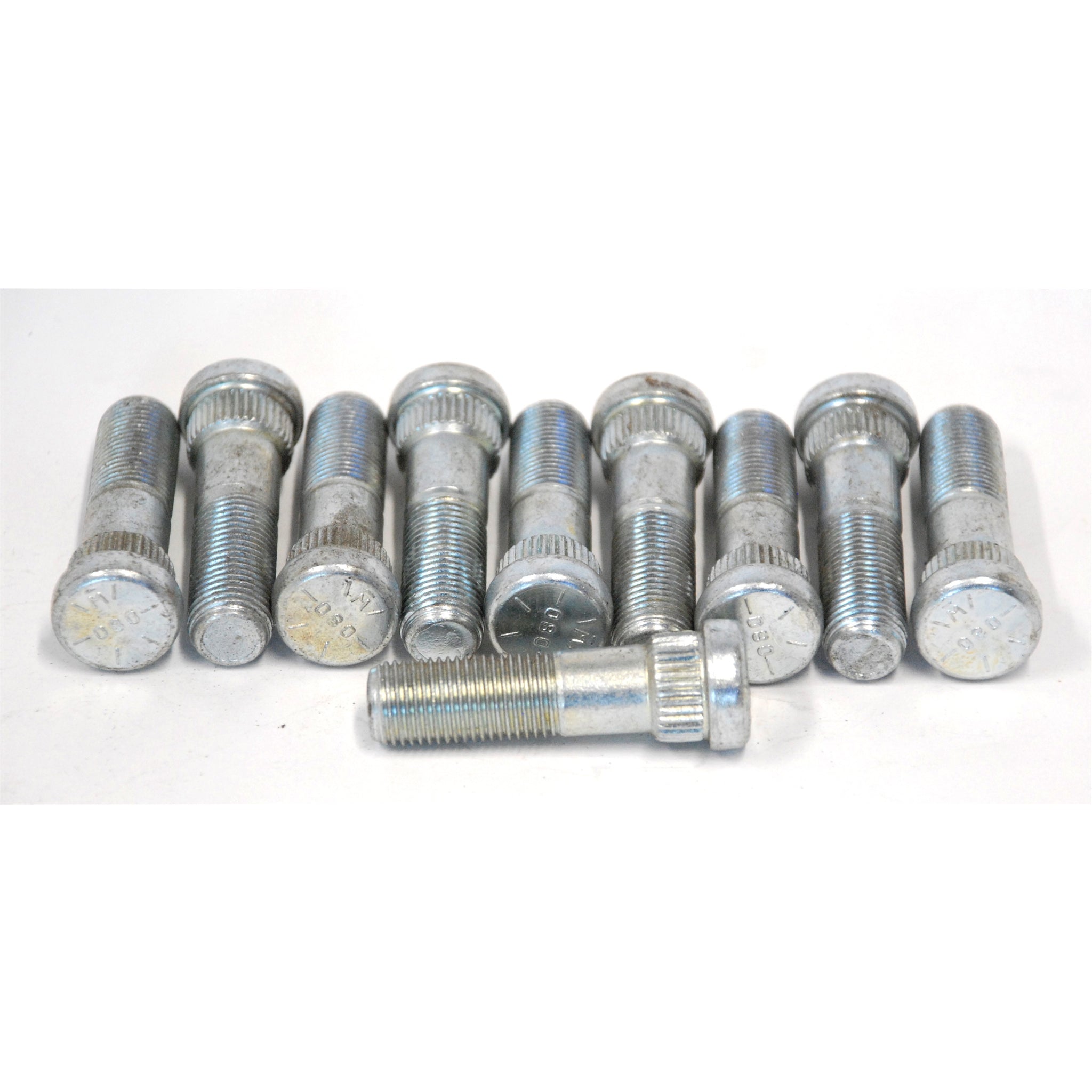 Moser Engineering 1/2-20" Thread Wheel Stud 1.938" Long 0.625 Knurl Steel - Set of 10