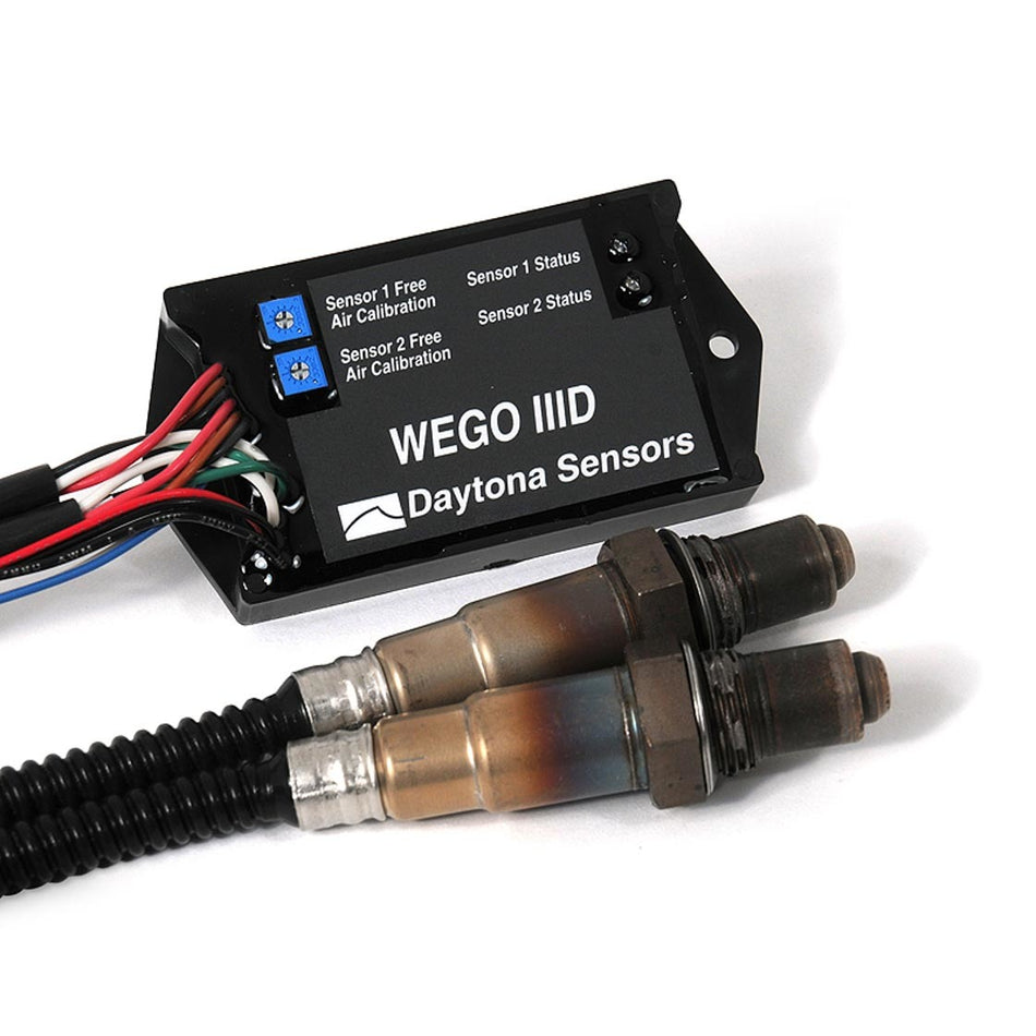 Daytona Sensors Wideband Oxygen Sensor WEGO III Dual Channel Digital Gauge - Data Logger