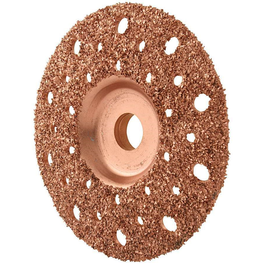 Allstar Performance Flat Grinding Disc, 23 Grit, 4" Dia., 5/8" Arbor Hole