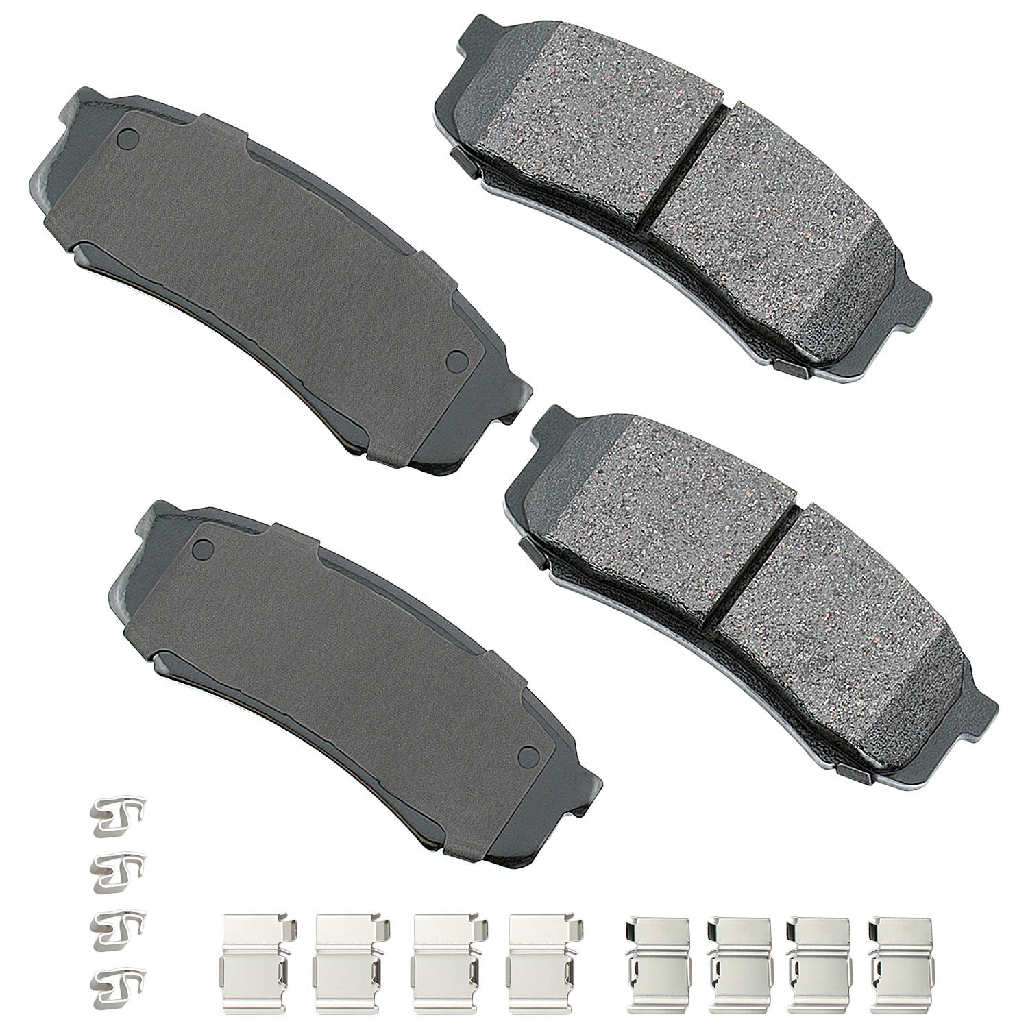 Akebono Brakes ProACT Rear Brake Pads - Lexus GX 2003-20 (Set of 4)
