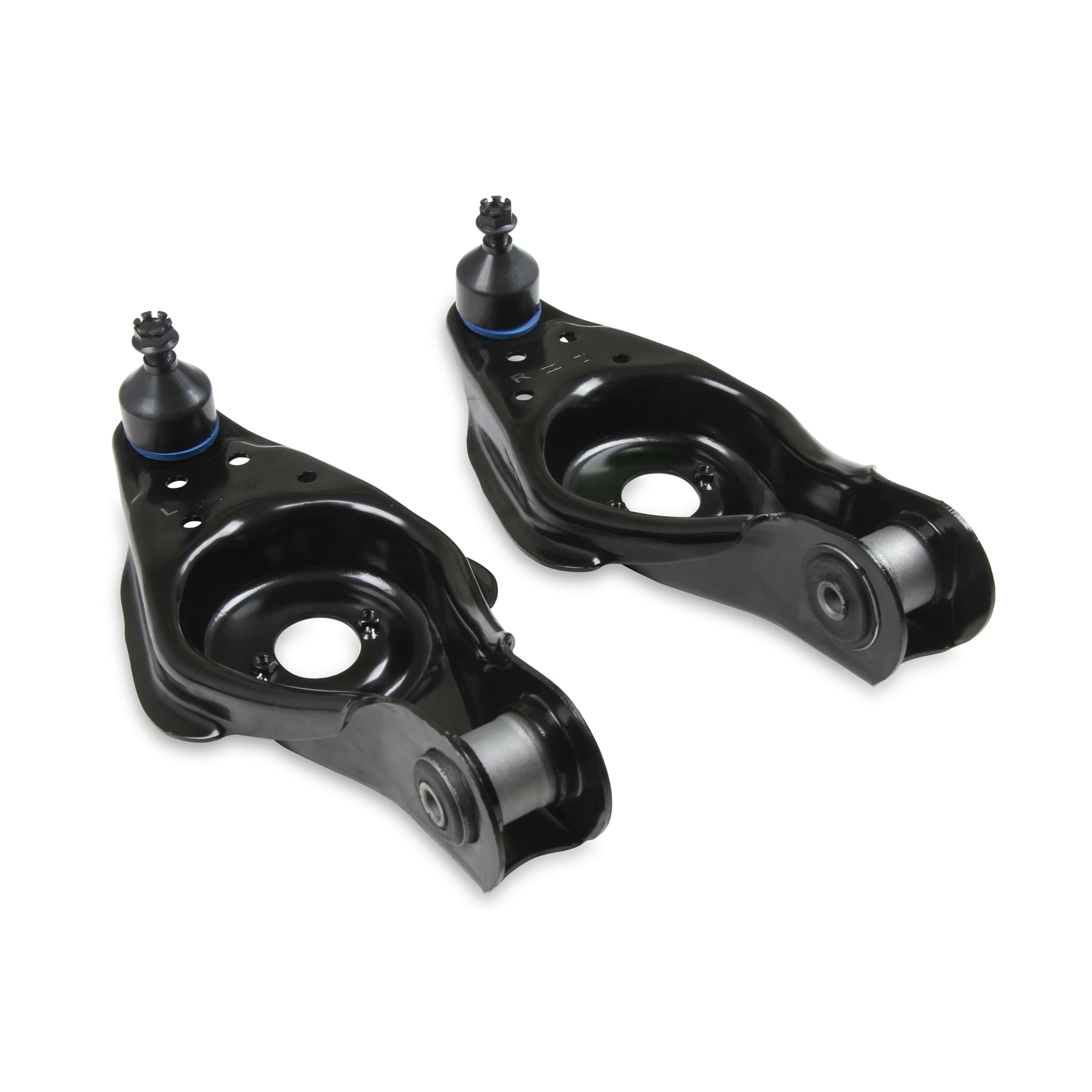 Rekudo Lower Control Arm - Driver/Passenger Side - Press-In Ball Joints - Black - Dodge Fullsize Truck 1972-93 (Pair)
